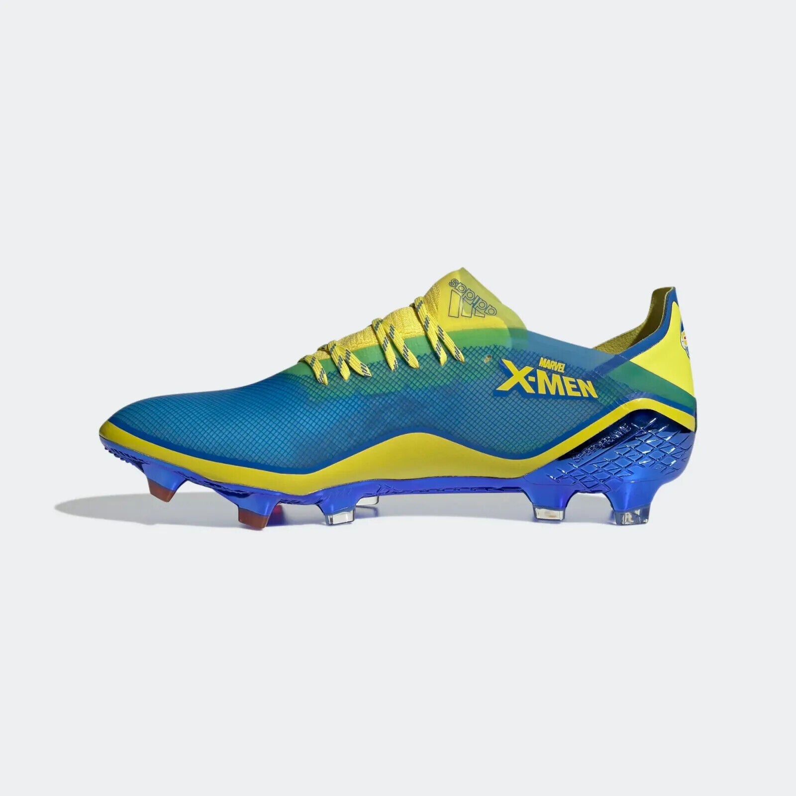 adidas X Ghosted .1 FG Marvel Mens X Men Cyclops Bright Blue SWB Boots