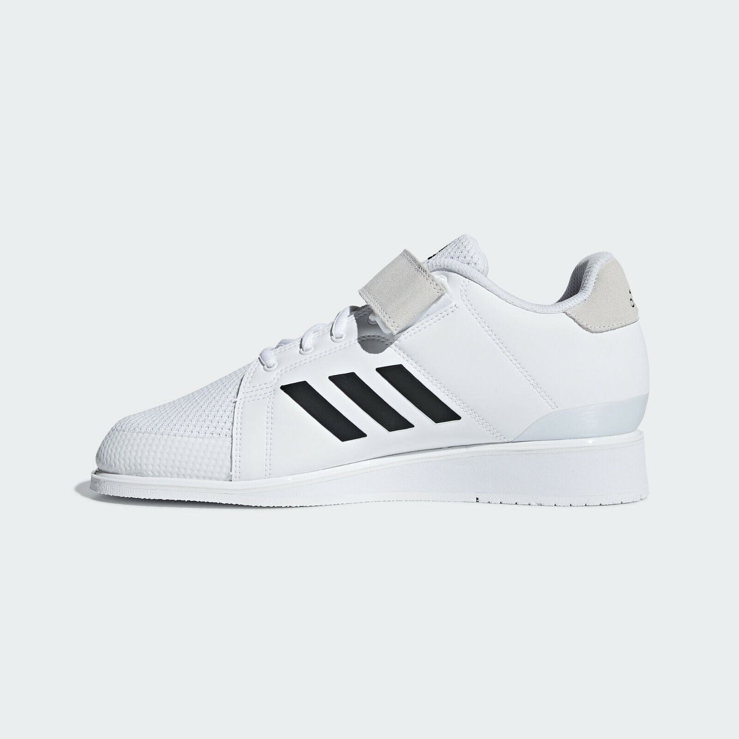 adidas Power Perfect 3 Mens Weightlifting Shoes - White