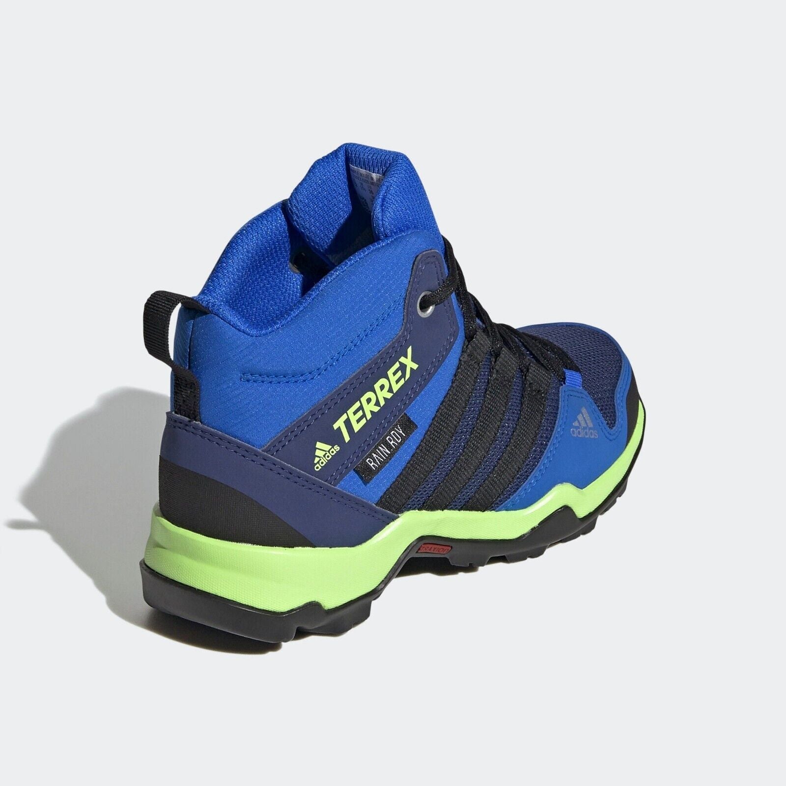 adidas Terrex AX2R Mid R.RDY Kids Hiking Trainers Blue SWB Boots