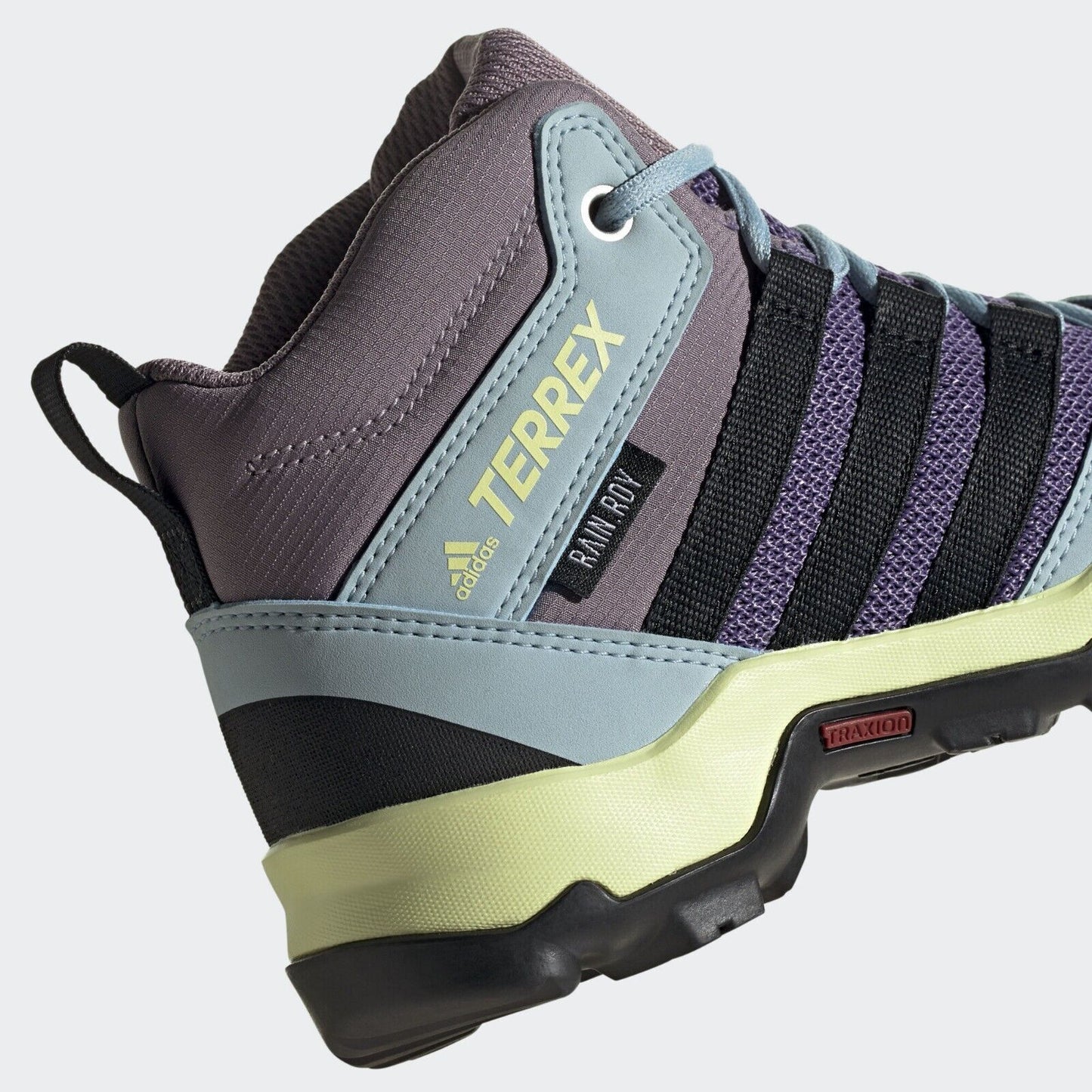 adidas Terrex AX2R Mid R.RDY Kids Hiking Trainers - Purple