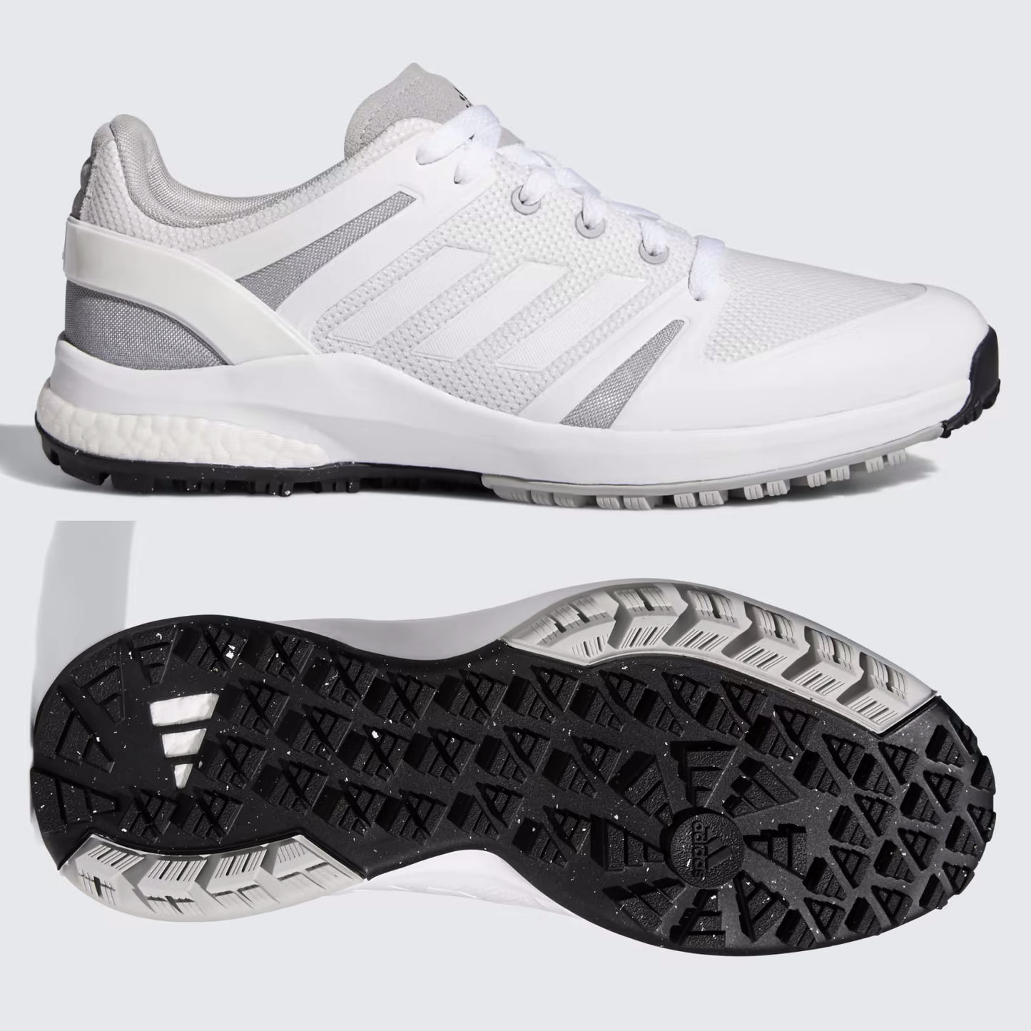 adidas EQT SL Mens Spikeless Golf Shoes - White