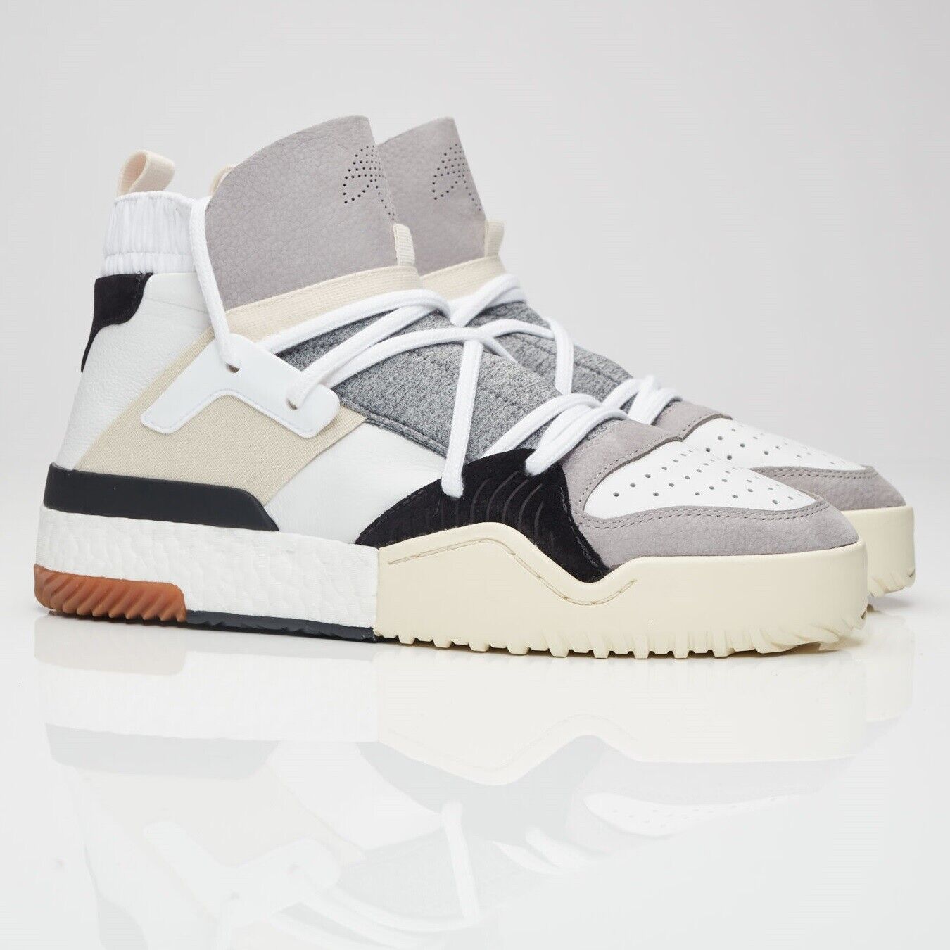 adidas X Alexander Wang BBALL Boost Leather White CM7824 SIZES 4 5 5.5 6 6.5 7