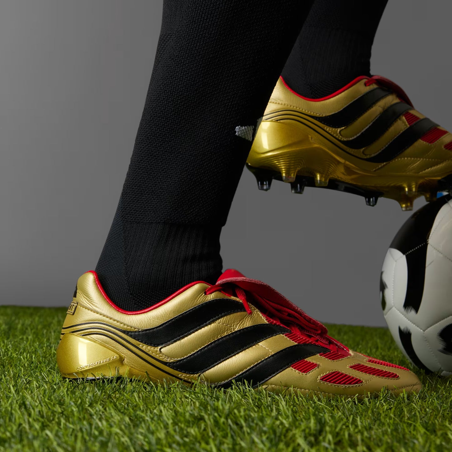adidas Predator Precision FG Zidane Mens - Gold Metallic