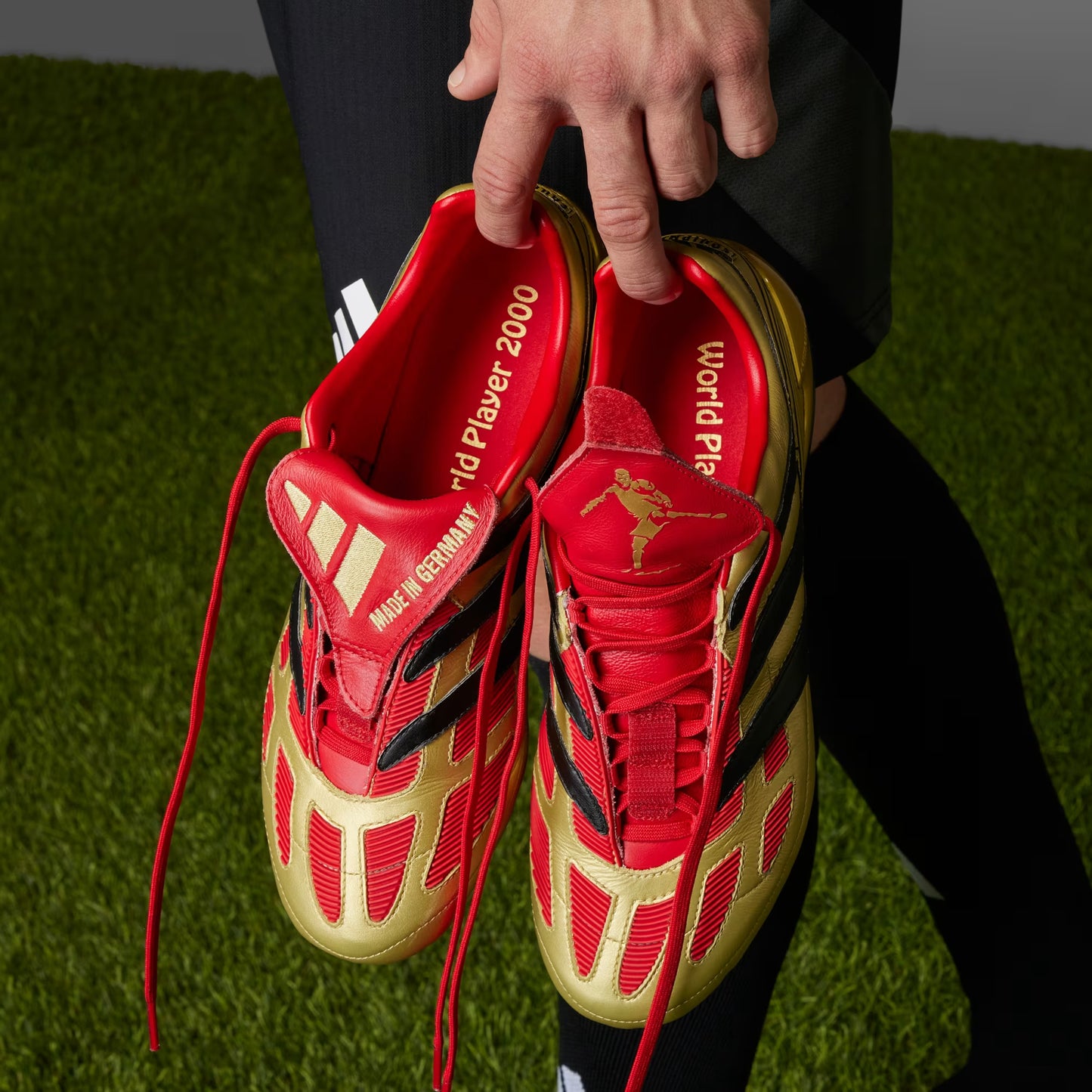 adidas Predator Precision FG Zidane Mens - Gold Metallic