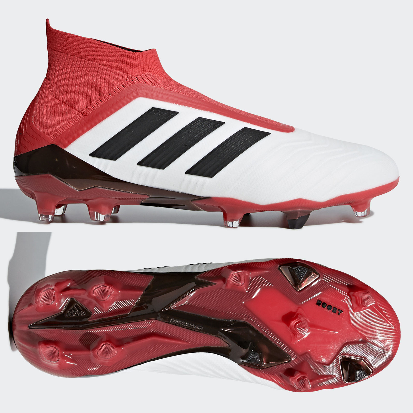 adidas Predator 18+ FG Mens - Off White