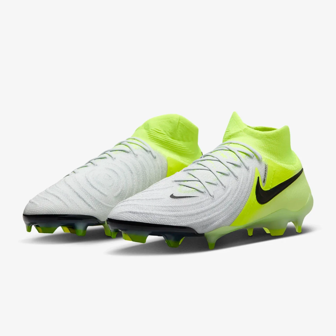 Nike Phantom Luna 2 Elite FG Mens - Mad Voltage - Silver