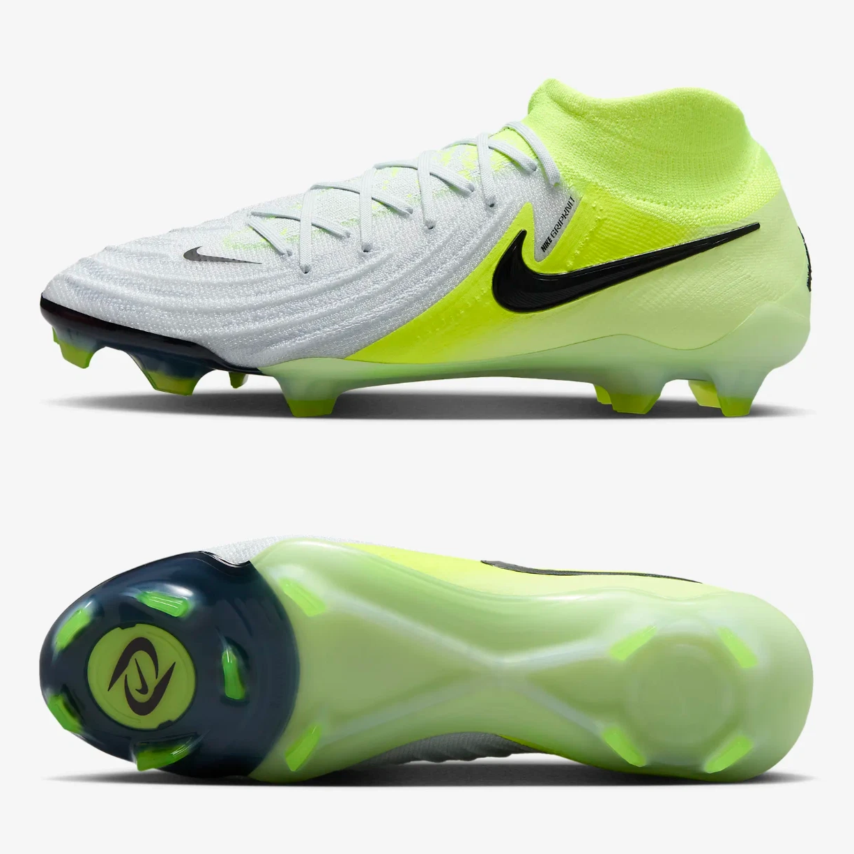 Nike Phantom Luna 2 Elite FG Mens - Mad Voltage - Silver