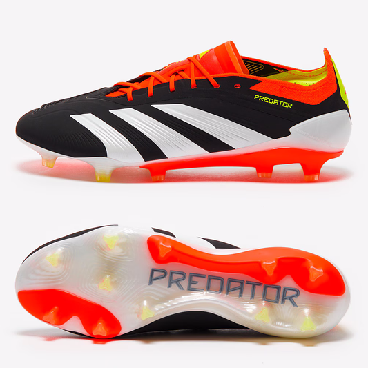 adidas Predator Elite FG Mens - Solar Energy - Core Black