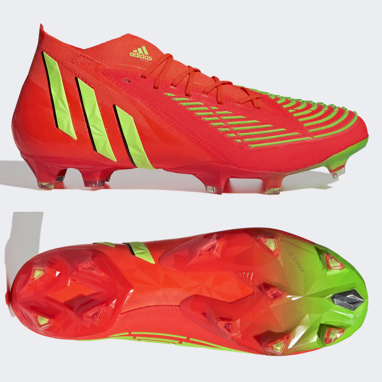 adidas Predator Edge.1 FG Mens - Solar Red