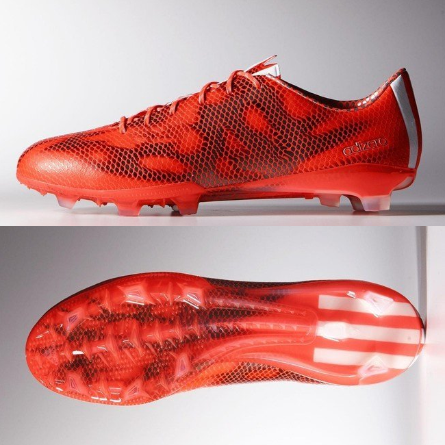 adidas F50 Adizero FG Mens - Solar Red