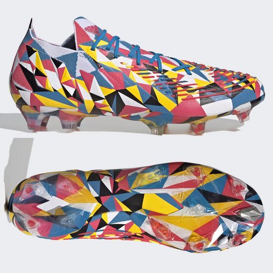 adidas Predator Edge Geometric.1 Low FG Mens - Bright Blue