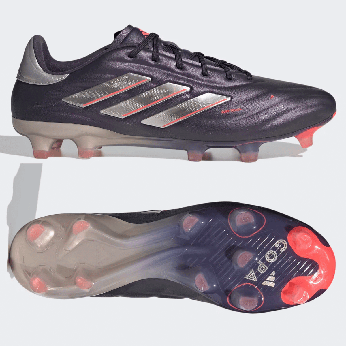adidas Copa Pure 2 Elite FG Mens - Vivid Horizon - Aurora Black