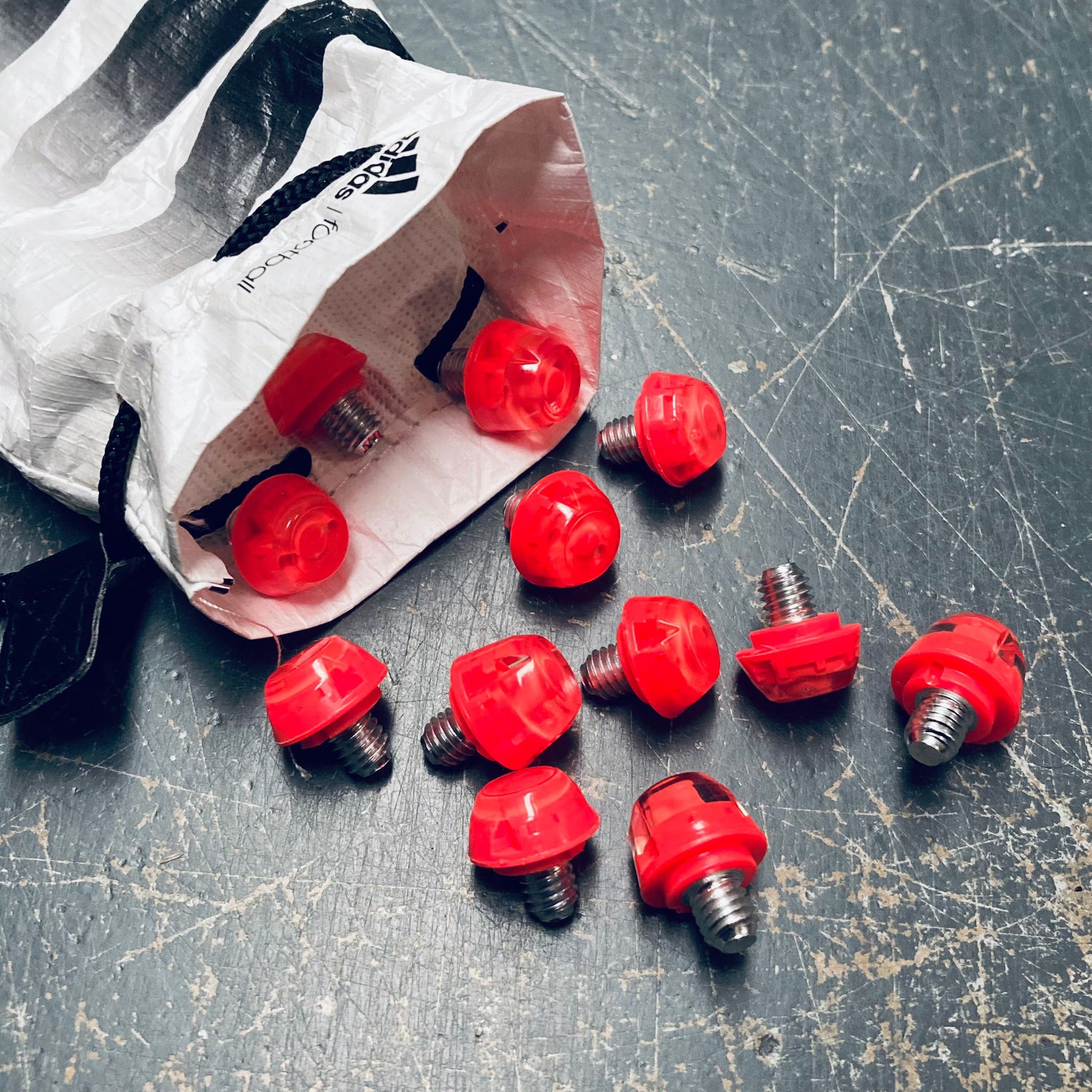 adidas TPU FG Studs Red Yellow Clear – SWB Boots