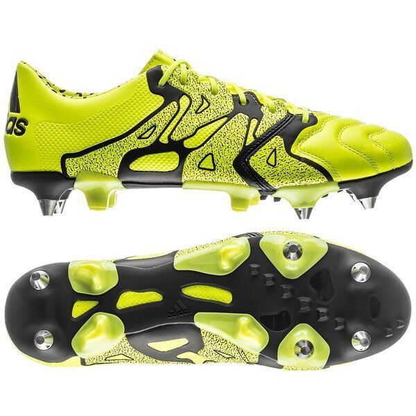 adidas X 15.1 SG Leather Mens - Solar Yellow