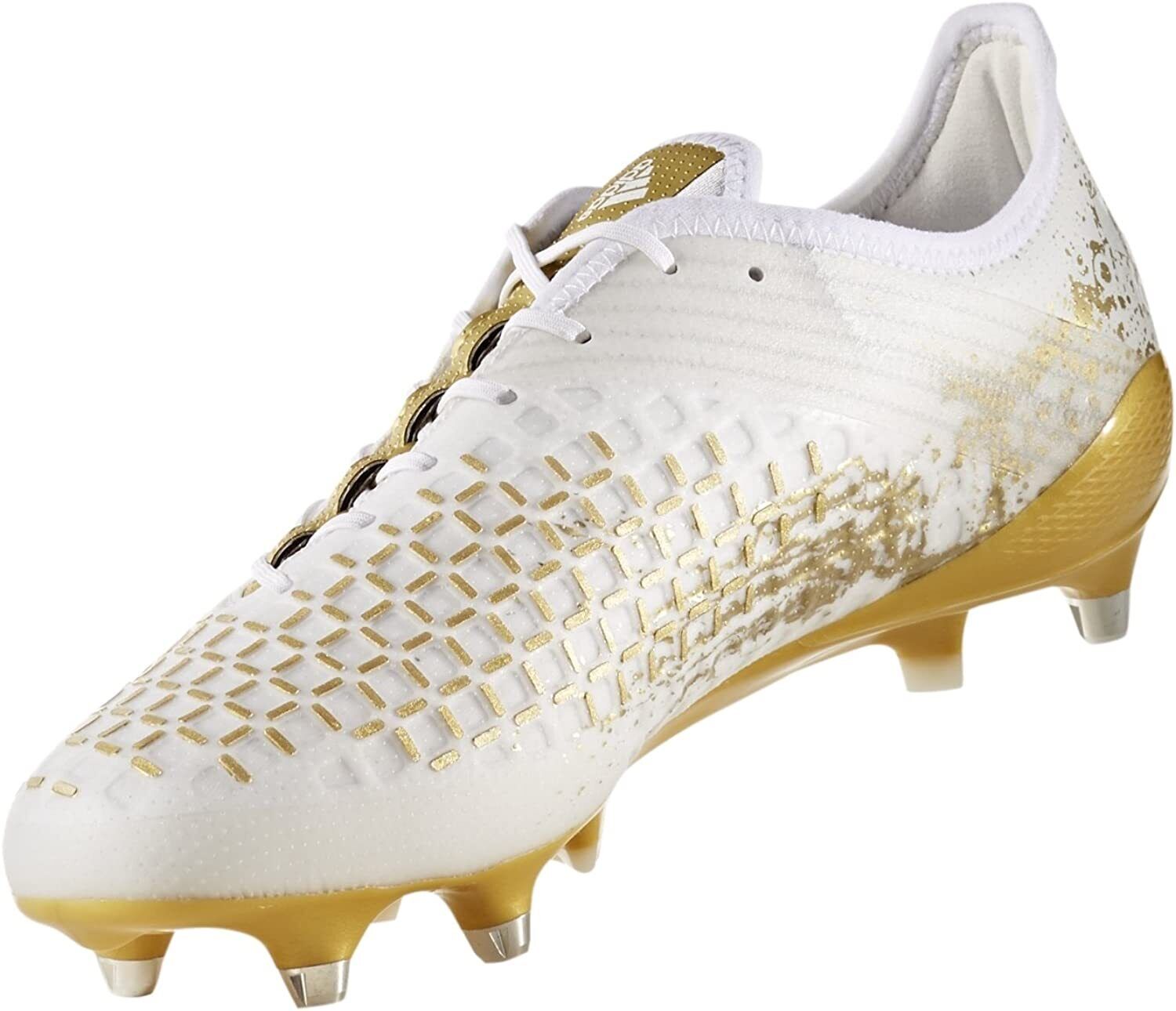 Adidas predator malice store white and gold