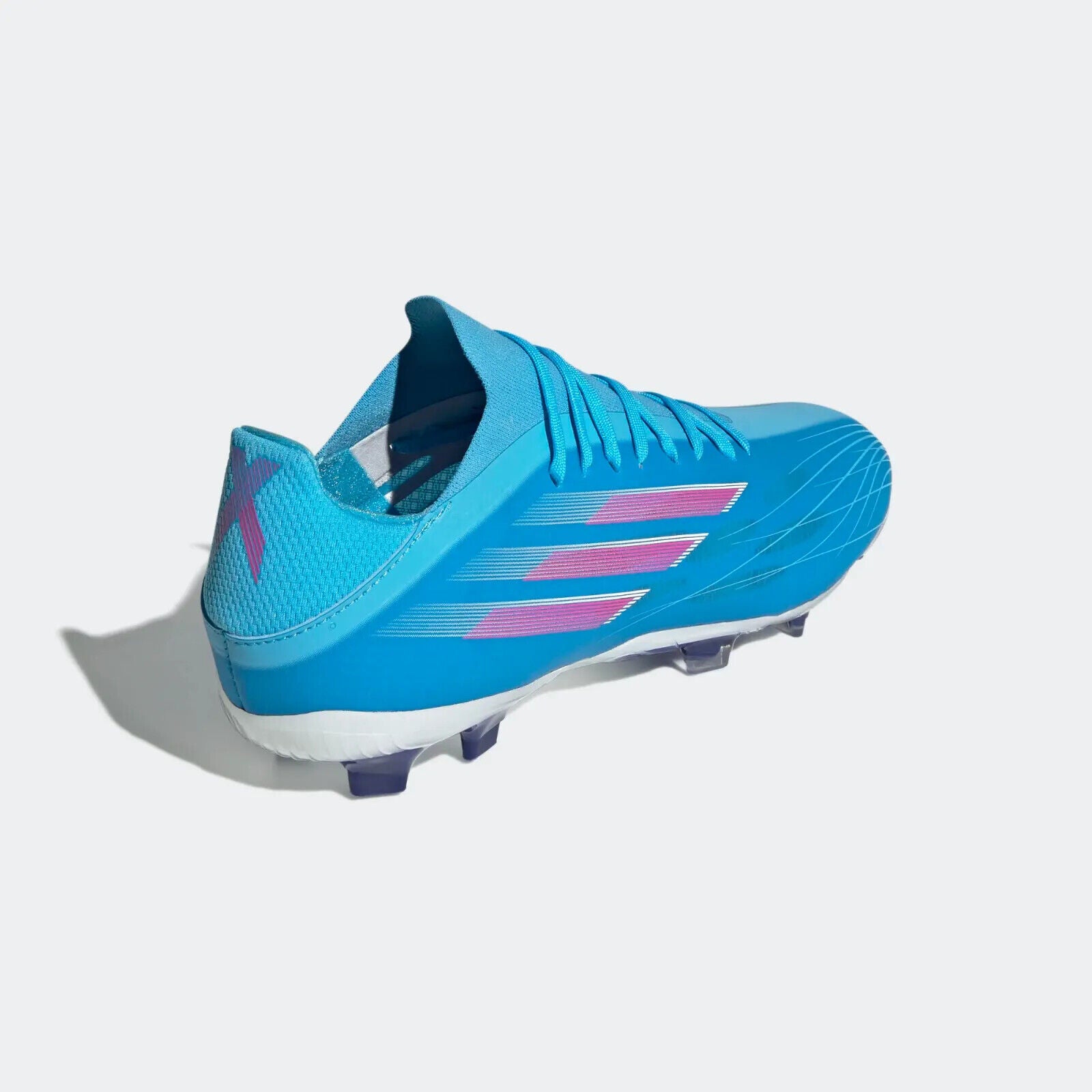 Pink and blue adidas soccer cleats on sale