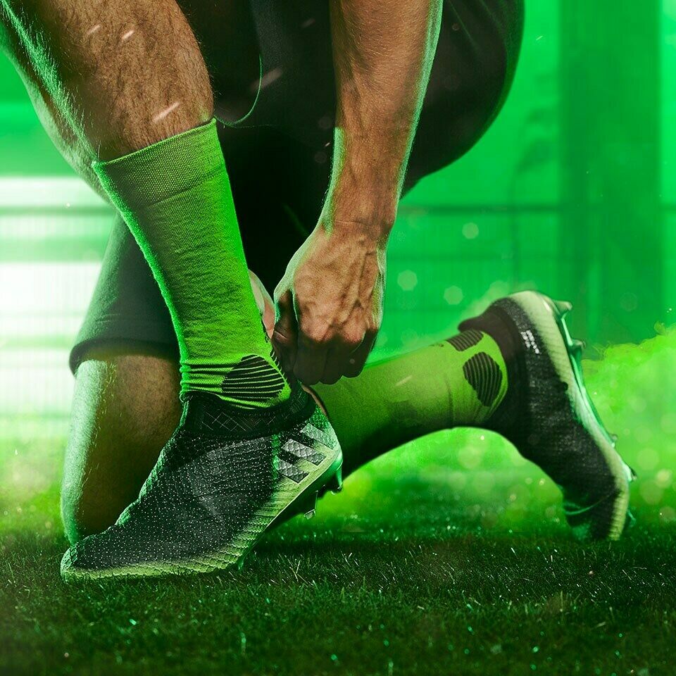 Green hotsell messi boots