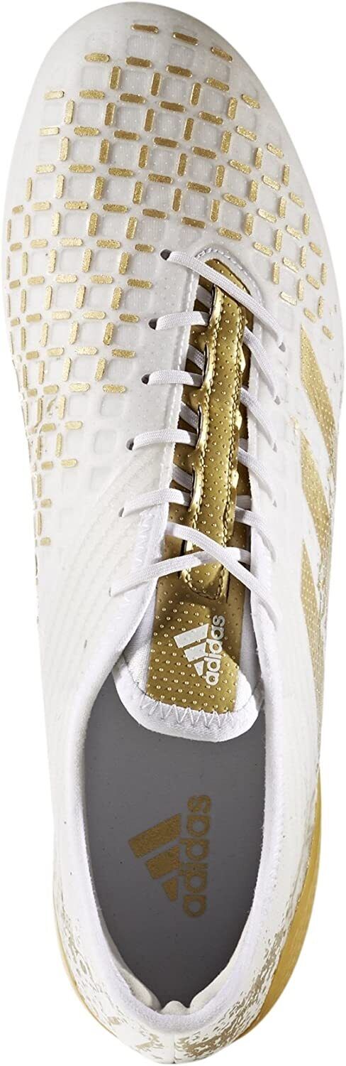 Adidas predator malice white hotsell and gold