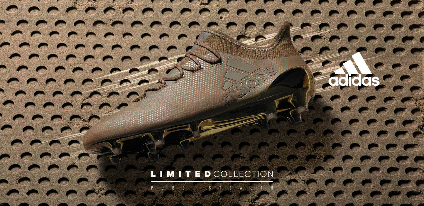 adidas X 17.1 FG Pure Stealth Mens - Trace Olive - Limited Edition