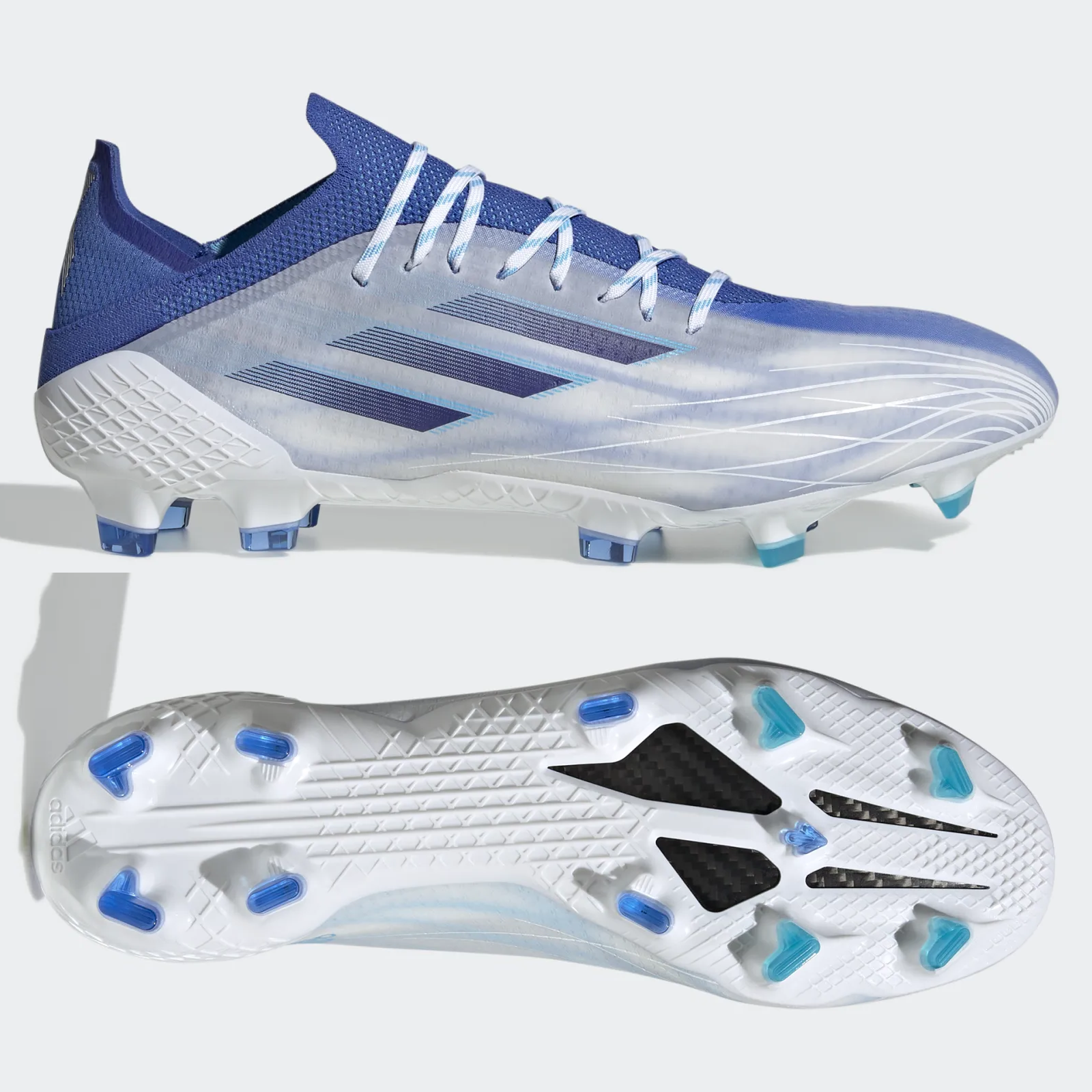 adidas X Speedflow.1 FG Mens - Diamond Edge - White – SWB Boots
