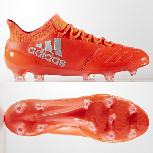 adidas X 16.1 FG Leather Mens - Solar Red