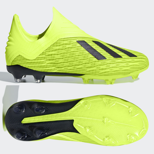 adidas X 18+ FG Junior Football Boots - Solar Yellow*